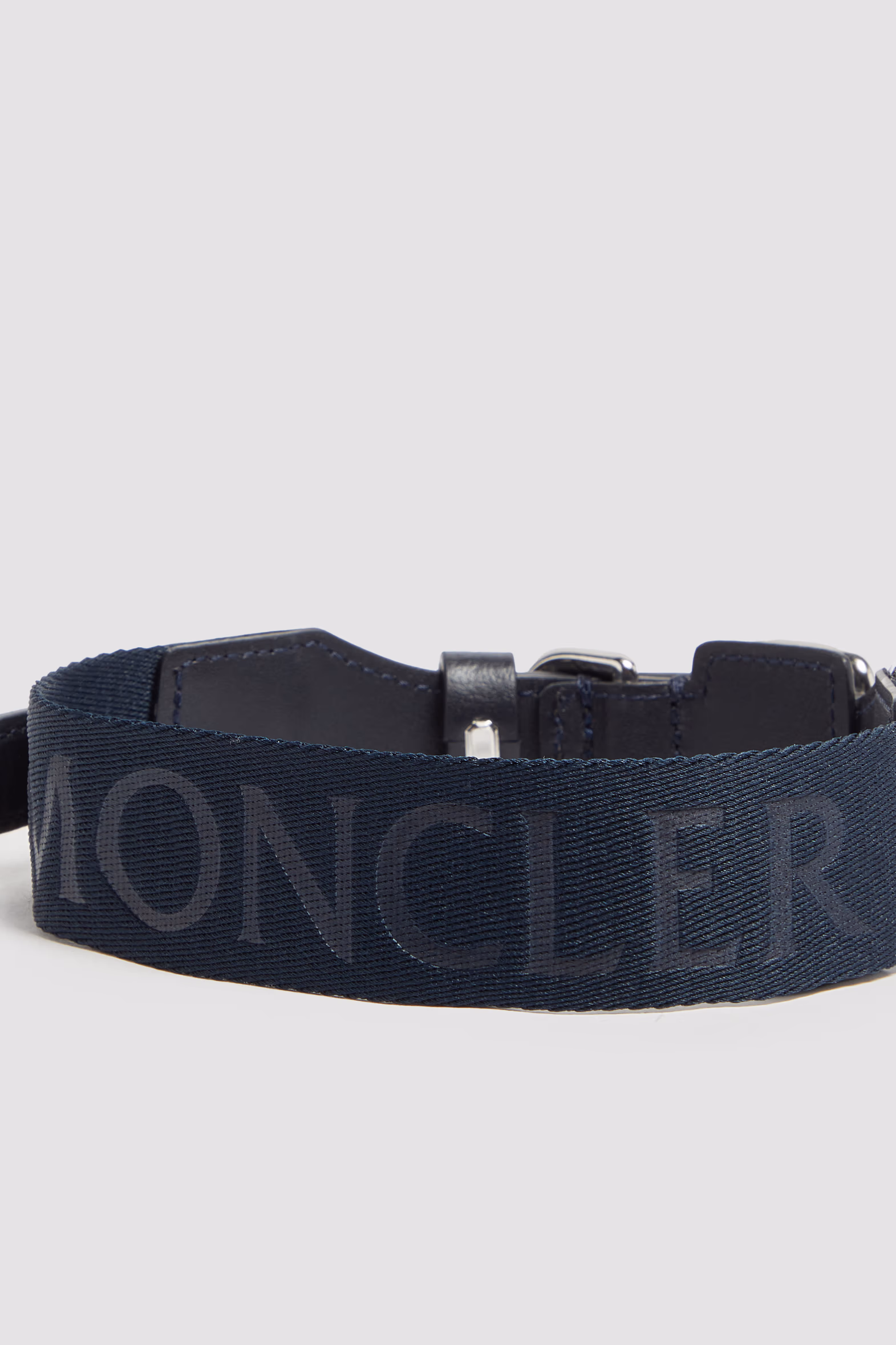Logo Dog Collar Gender Neutral Dark Blue Moncler 3